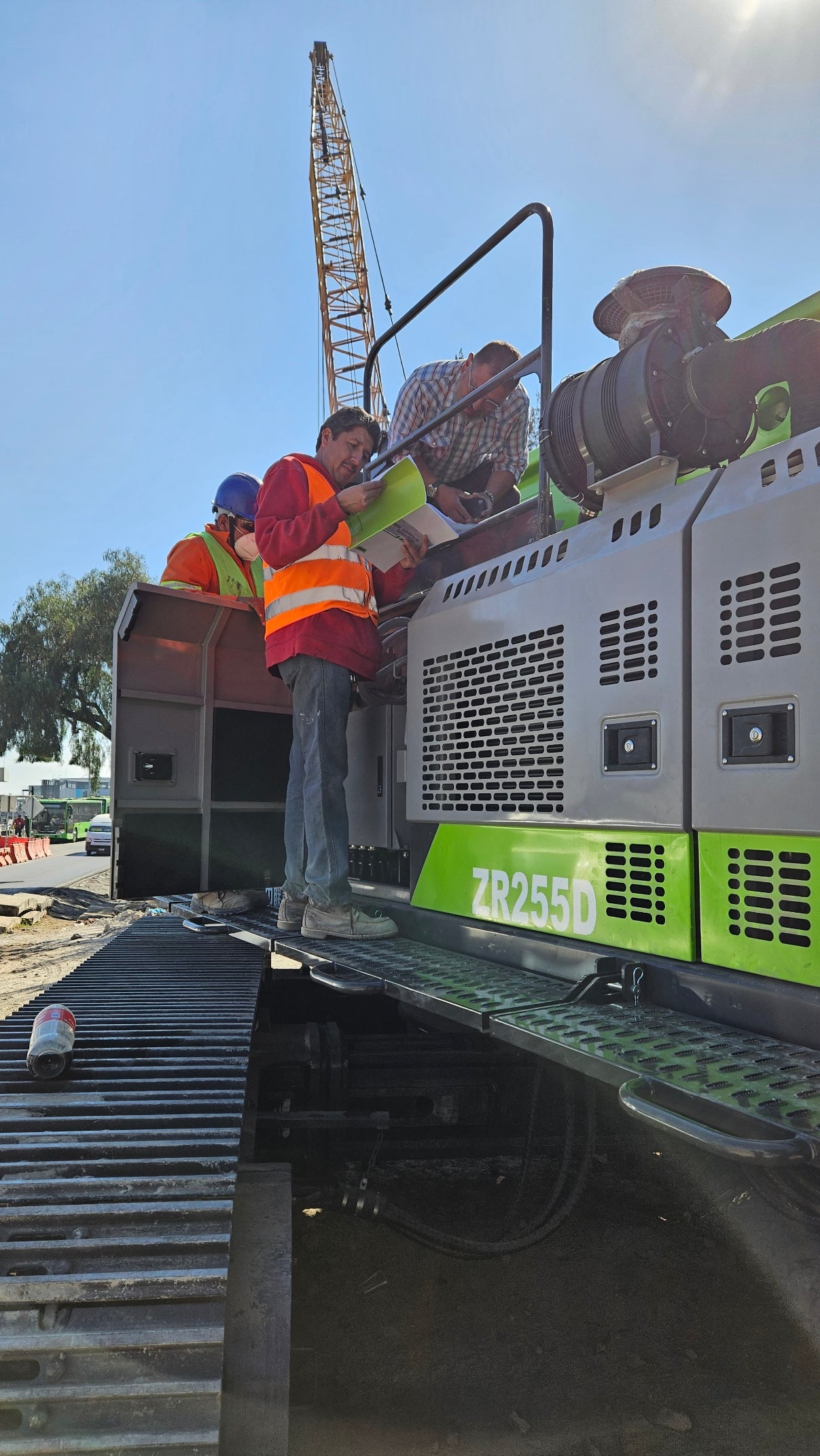Perforadora para Pilotes Zoomlion Modelo ZR255D