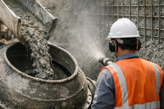 Cómo preparar concreto para shotcrete sin fallos