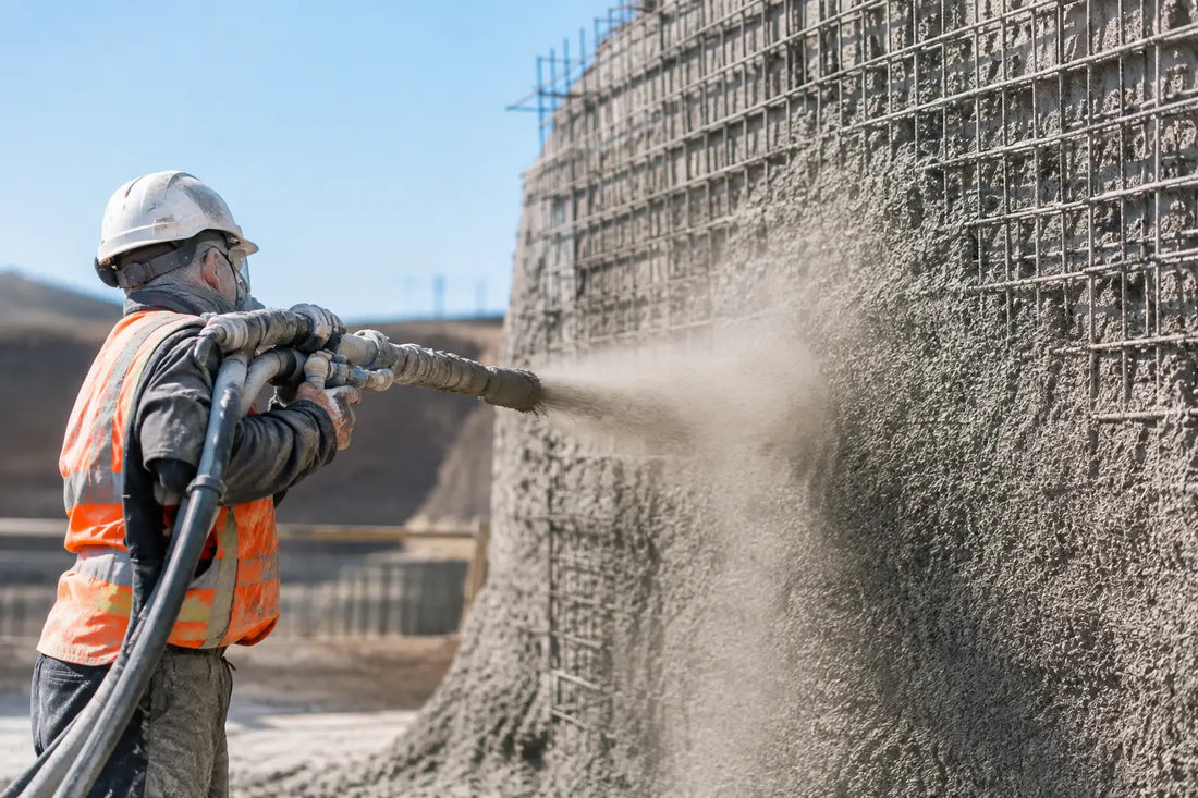 Guía de mantenimiento para shotcrete en obra