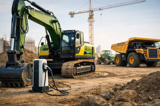 Electrificación de maquinaria pesada en obra