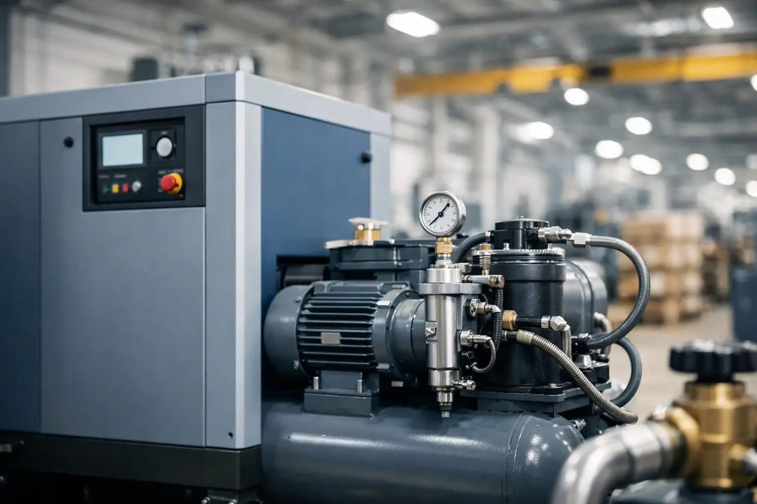 Qué potencia necesita un compresor industrial