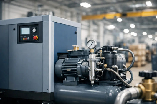 Qué potencia necesita un compresor industrial
