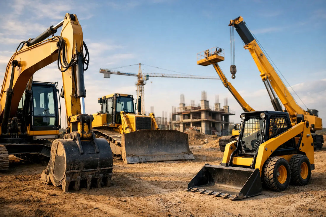 Maquinaria especializada para la construcción