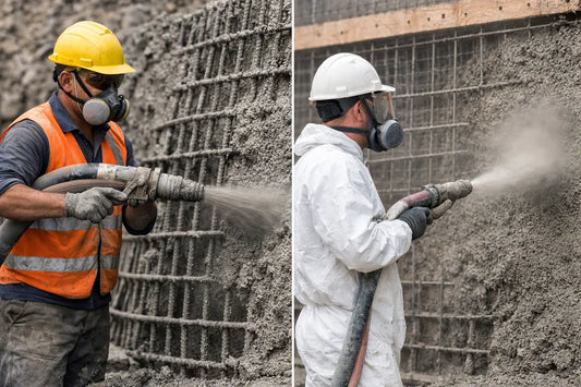 Diferencia entre shotcrete y gunite