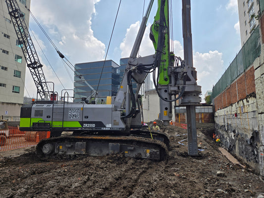 Perforadora para Pilotes Zoomlion Modelo ZR255D (Usada)