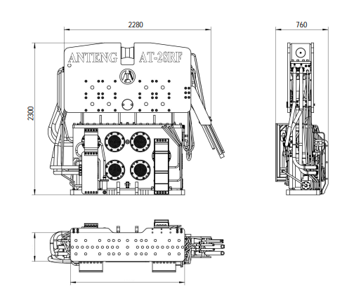 VIBROHINCADOR AT-28RF