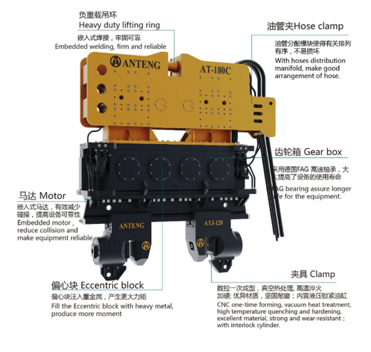 ANTENG VIBRO AT-180C Vibrohincador