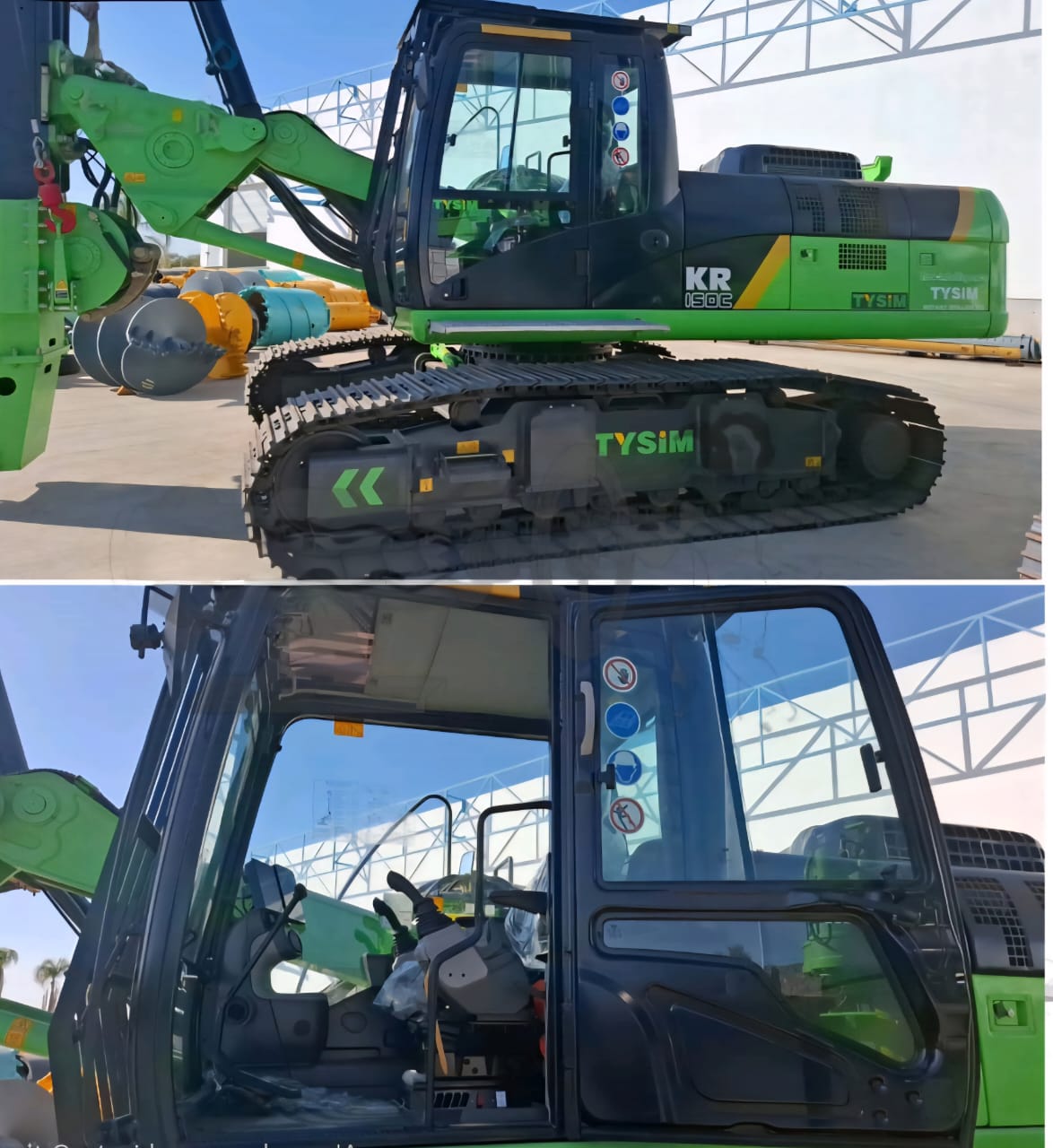 PERFORADORA HIDRAHULICA TYSIM  KR150A (RENTA)