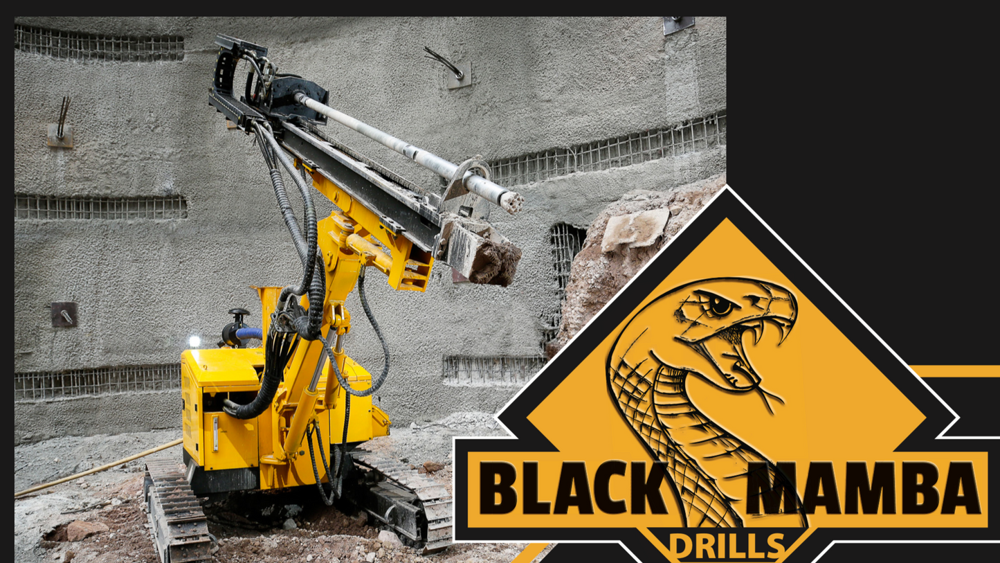 Perforadora Hidráulica para Voladura o Anclajes de muros descendentes