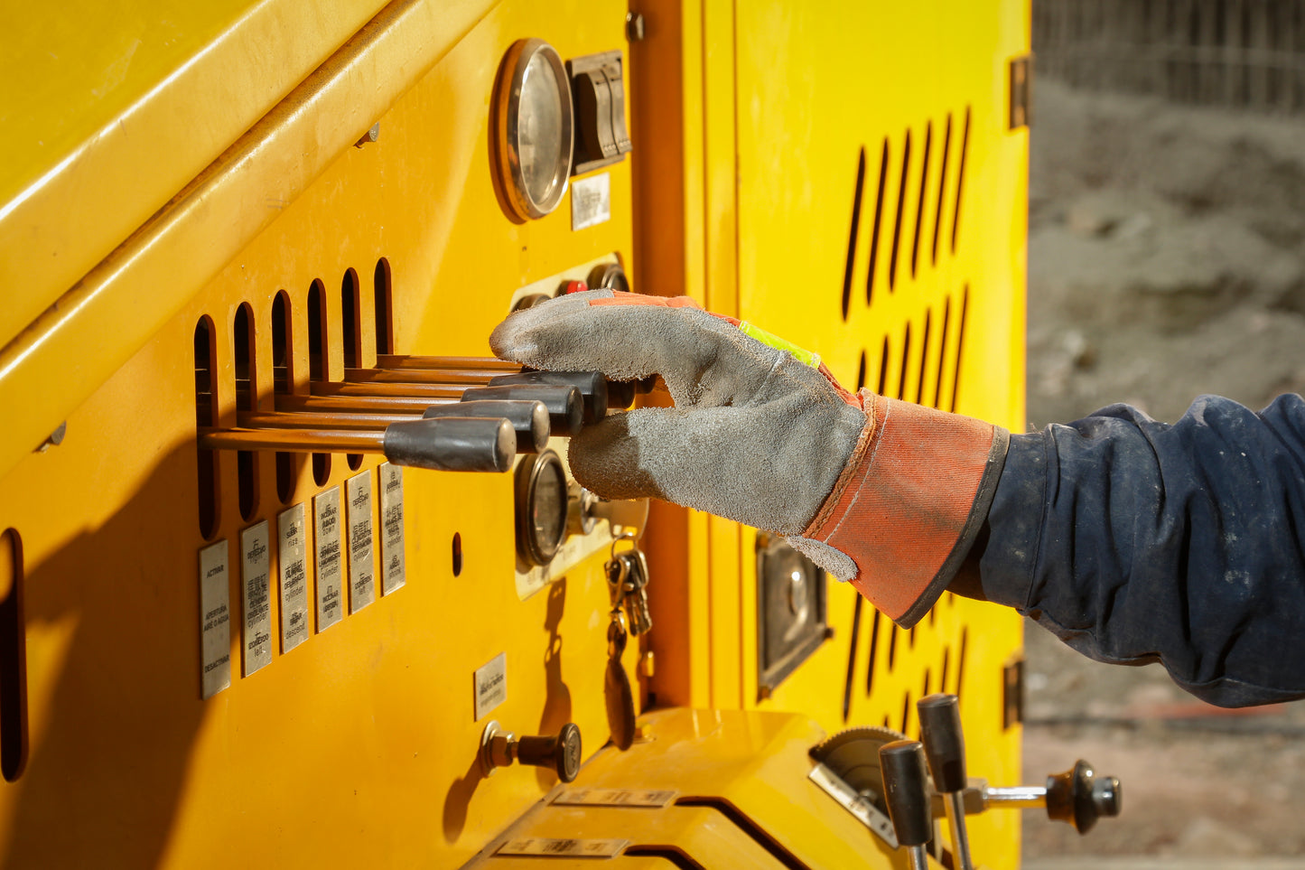 Perforadora Hidráulica para Voladura o Anclajes de muros descendentes