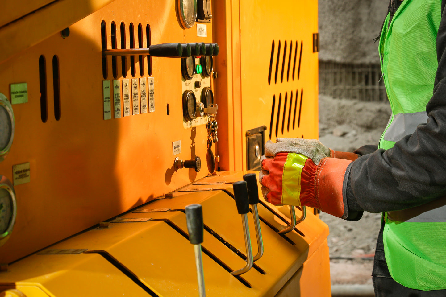 Perforadora Hidráulica para Voladura o Anclajes de muros descendentes