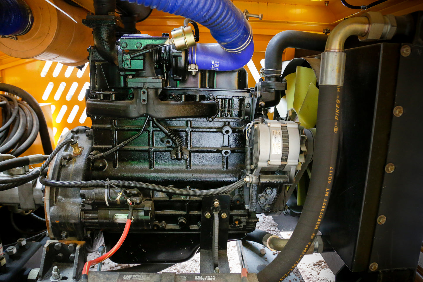 Perforadora Hidráulica para Voladura o Anclajes de muros descendentes